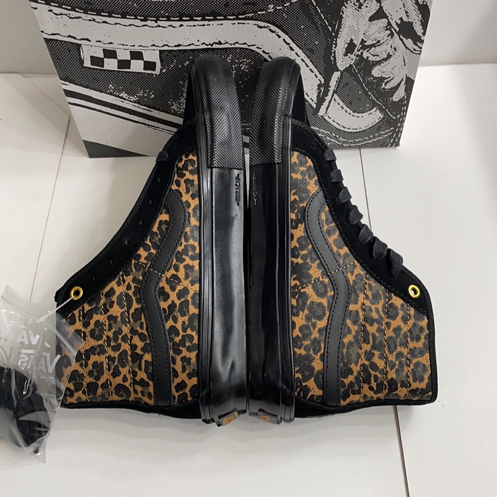 Vans skate Sk8-Hi Deco (Cher Strauberry) cheetah men’s - Picture 4 of 10